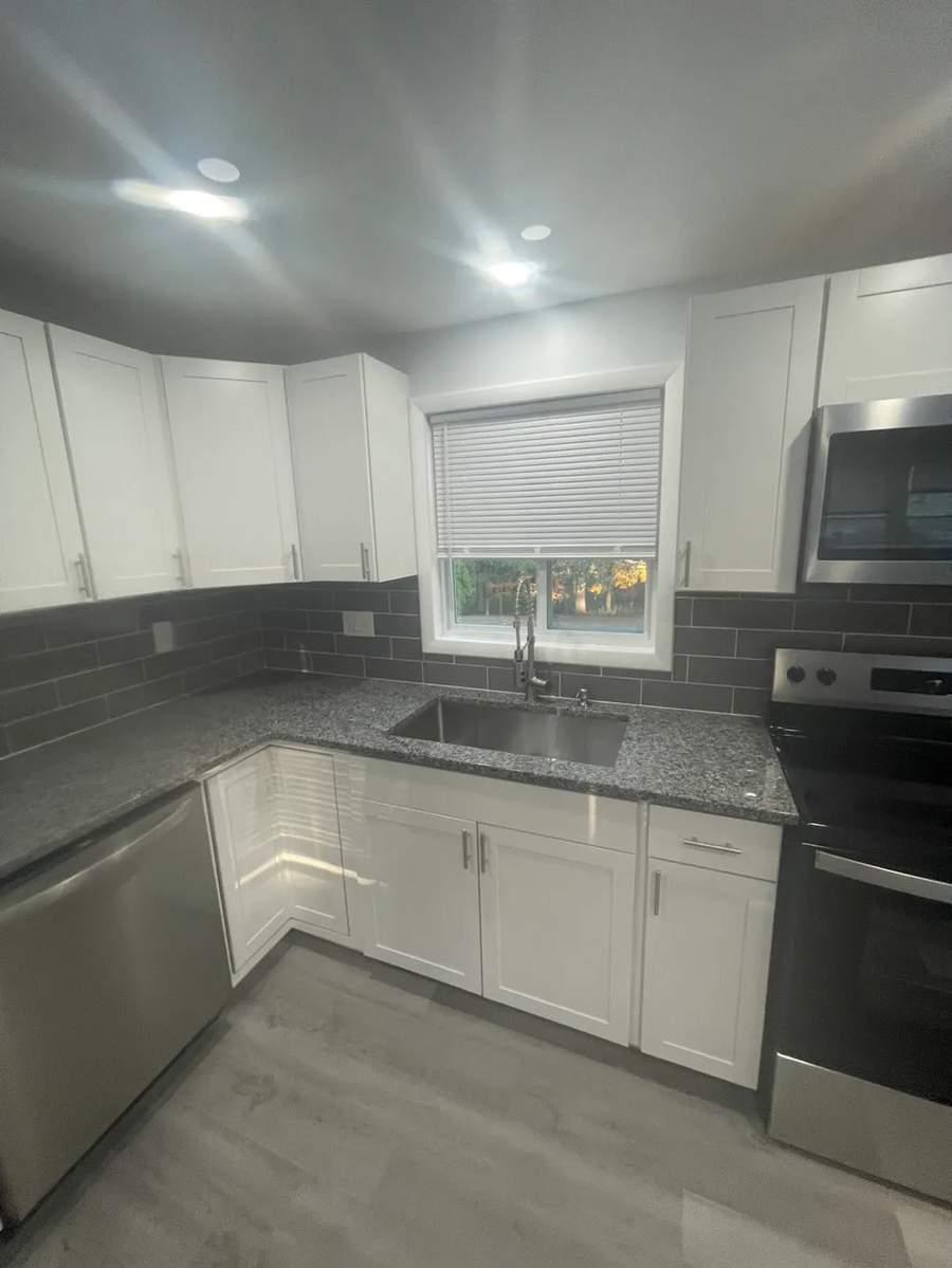 Finished kitchen renovation