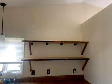 Custom shelving