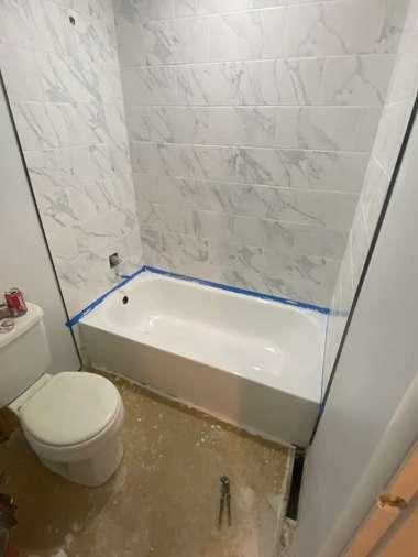 New tub set, in progress